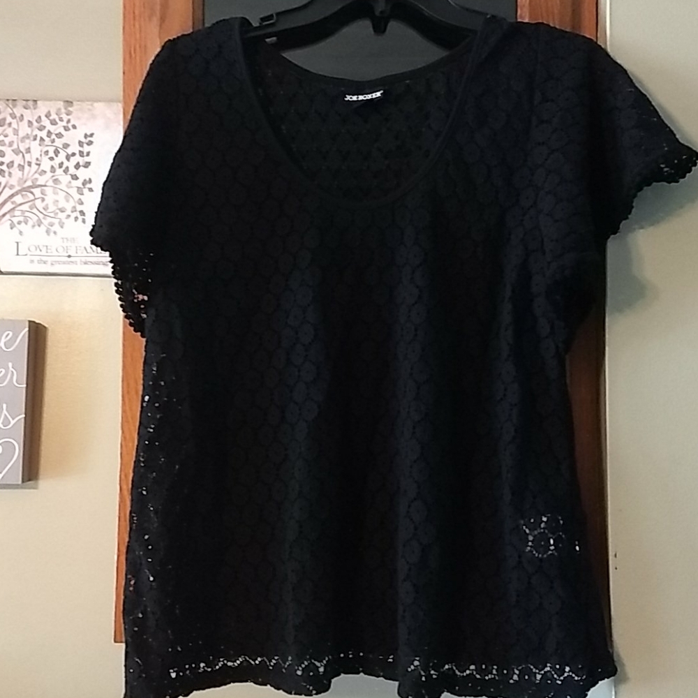Joe Boxer lace midi tee size L